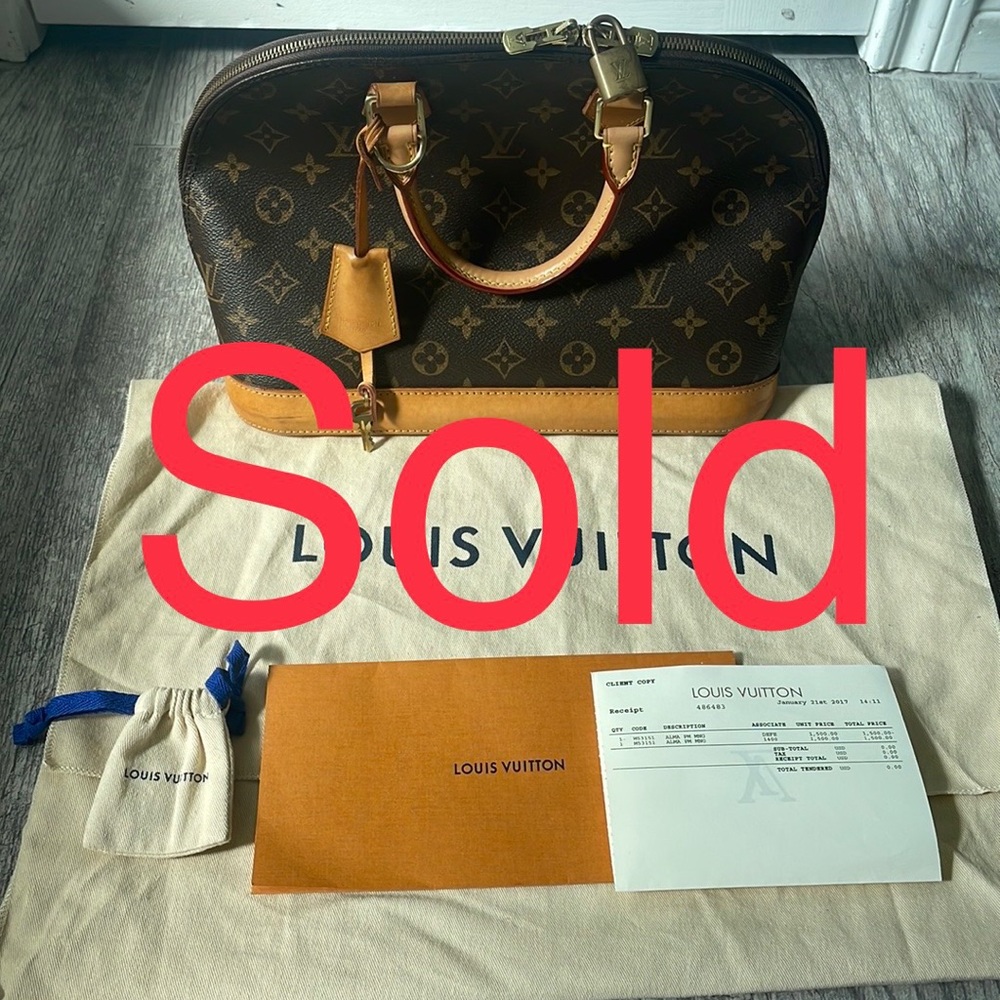 Louis Vuitton Alma PM MNG 2017